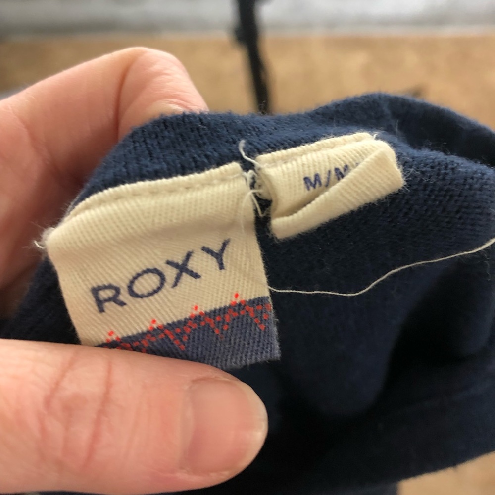 Roxy winter story navy midi dress with buttons - Picture 6 of 6